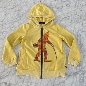 La Miniatura Big Foot Bomb Hoodie Sz 6 Full Zip
